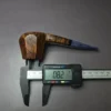 Andrey Kharitonov Smooth Faceted Brandy Estate Briar Pipe, Other Estates - Image 9