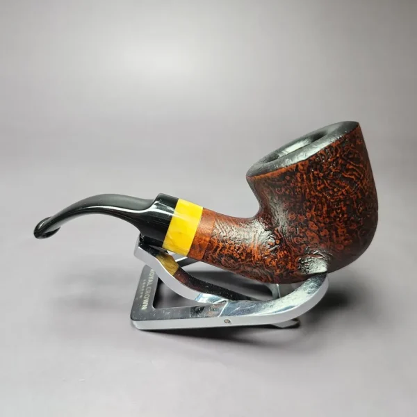 Morgan BlackJack 20 Limited Edition Sandblasted Dublin Briar Pipe, New - Image 9
