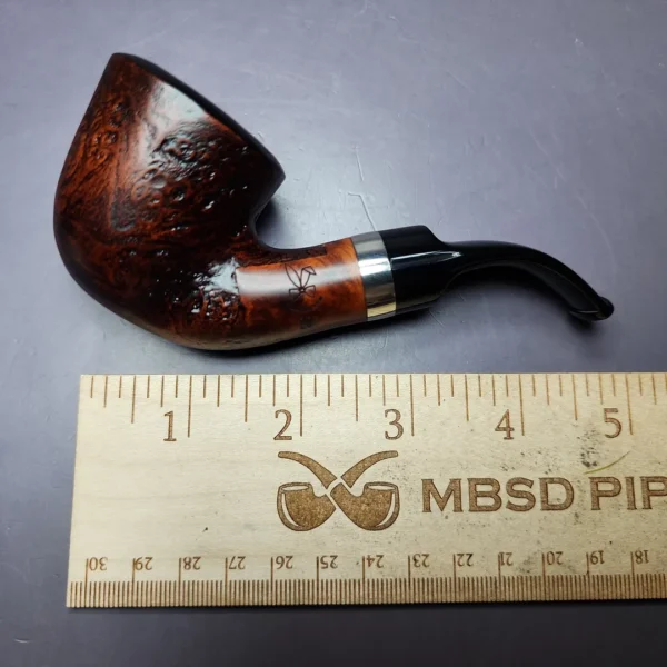 Morgan BlackJack 20 Sandblasted Dublin Briar Pipe, New - Image 9