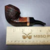 Morgan BlackJack 20 Sandblasted Bulldog Briar Pipe, New - Image 9
