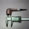 Kaywoodie Silhouette 76B Sandblasted Billiard Estate Briar Pipe, American Estates - Image 9
