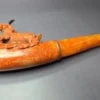 MBSD Meerschaum Masters by Karahan, XL Mountain Goat, Block Meerschaum Pipe, New - Image 9