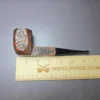 Dunhill 1962 Shell ODA 836 Sandblasted Panel Estate Briar Pipe, English Estates - Image 8
