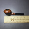 Radice Rind Squat Rhodesian w/ Faux Bamboo Estate Briar Pipe, Italian Estates - Image 9