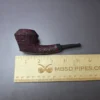 Sean Reum Contrast Sandblasted Rhodesian Handmade Briar Pipe, New - Image 9