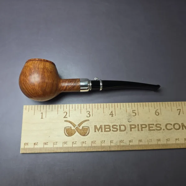 L'Anatra Smooth Bean Pot (2 Eggs) Estate Briar Pipe, Italian Estates - Image 9