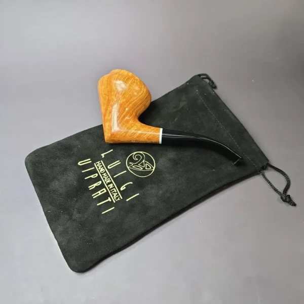 Viprati 4 Clover Smooth Acorn w/ Ivorite Estate Briar Pipe, Unsmoked - Image 9