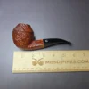 Il Ceppo Imperatori Era Sandblasted Bulldog Estate Briar Pipe, Italian Estates - Image 9