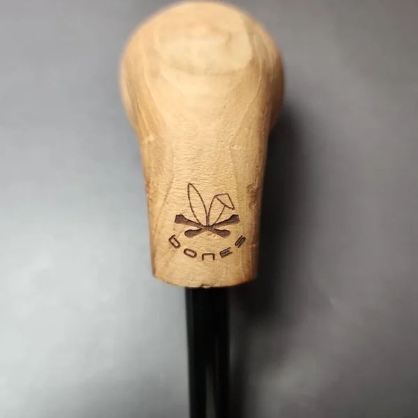 Morgan Bones Sandblasted Demiwarden Apple Briar Pipe, New - Image 9