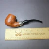 Savinelli Dry System 1616 Smooth Bent Billiard Estate Briar Pipe, Italian Estates 6mm - Image 10