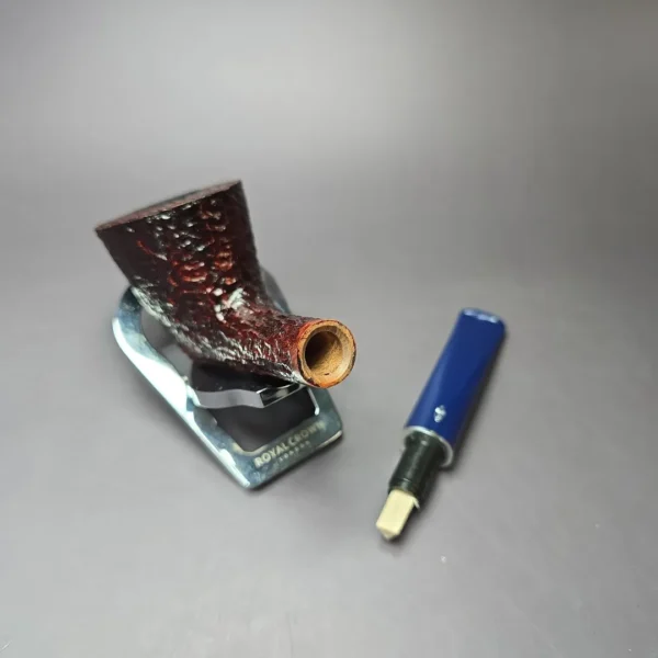 Savinelli Unica U41 Rusticated Dublin Briar Pipe, 6mm, New - Image 10