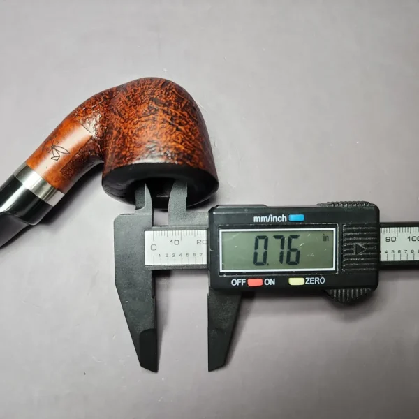 Morgan BlackJack 20 Sandblasted Dublin Briar Pipe, New - Image 10