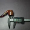 Pre-Kaywoodie KBB Blue Line Bakelite Smooth Bent Billiard Estate Briar Pipe, Unsmoked - Image 10