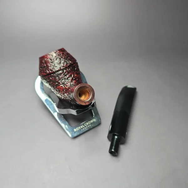 Ascorti Business Rusticated Rhodesian Estate Briar Pipe, Unsmoked - Image 10