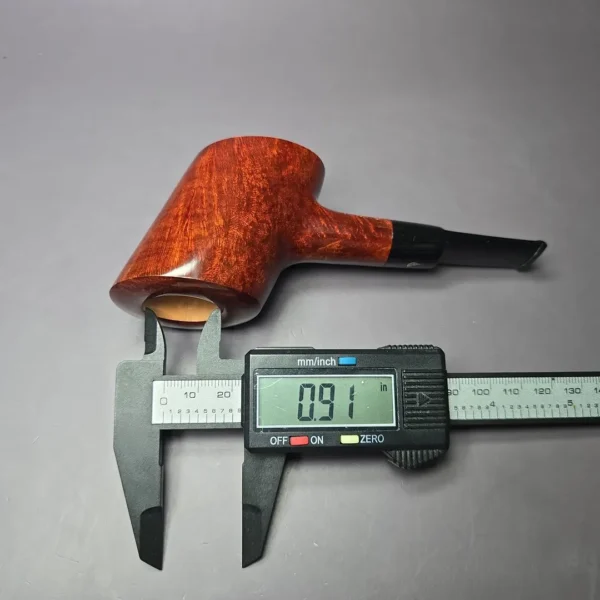 L'Anatra Ventura Speeding Poker Smooth Estate Briar Pipe, Unsmoked - Image 10