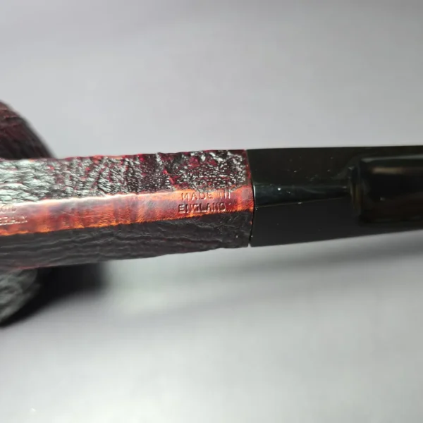 Ashton 1990s Pebble Grain EXL Squat Bulldog Estate Briar Pipe, English Estates - Image 10