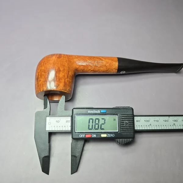 James Upshall P Grade Group 5 Smooth Apple Estate Briar Pipe, Unsmoked - Image 10