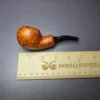 Chacom Reverse Calabash Orange Smooth Apple Briar Pipe, New - Image 10