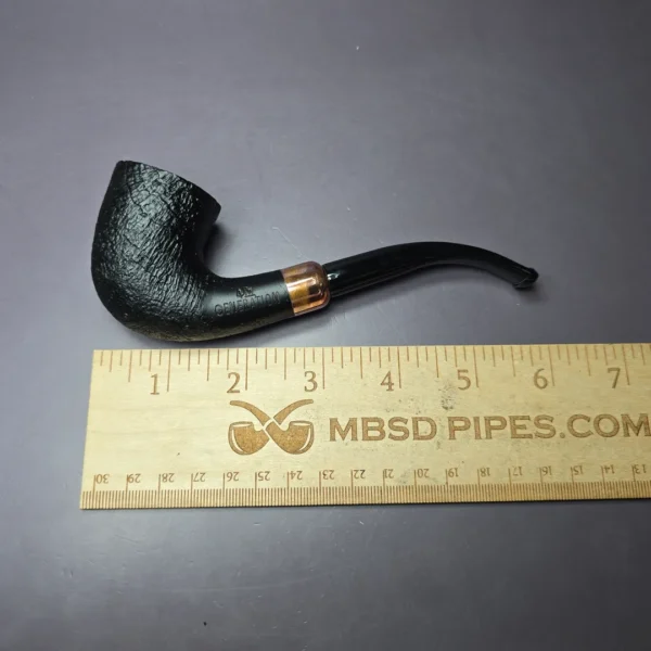 4th Generation Klassisk 405 Sandblasted Bent Dublin Estate Briar Pipe, Unsmoked - Image 10