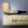 Morgan Bones Sandblasted Noswarmer Lovat Briar Pipe, New - Image 10