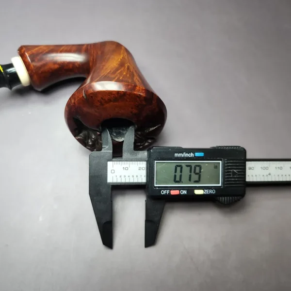 SU Pipes XL Smooth Dublin w/ Ivorite Handmade Briar Pipe, New - Image 10