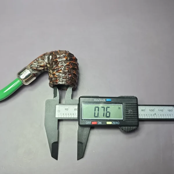 Peterson 2022 Saint Patrick’s Day 65 Bent Billiard Estate Briar Pipe, Unsmoked - Image 10