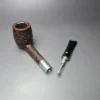 Kaywoodie Silhouette 76B Sandblasted Billiard Estate Briar Pipe, American Estates - Image 10