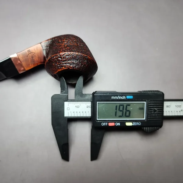 Morgan BlackJack 30 Sandblasted Bulldog Briar Pipe, New - Image 10