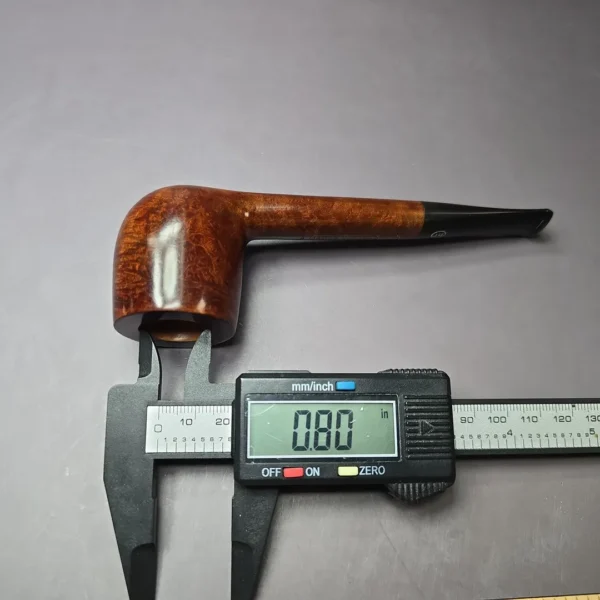 James Upshall A Grade Grp 5 Smooth Canadian Estate Briar Pipe, Unsmoked - Image 10