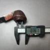 Morgan BlackJack 30 Sandblasted Bulldog Briar Pipe, New - Image 10