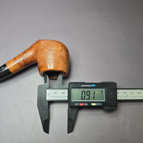 Sasieni Two Dot 57 Smooth Bent Apple Estate Briar Pipe, English Estates - Image 10