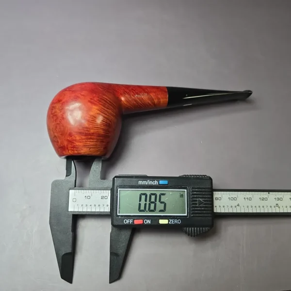 Castello Trademark 4K 23 Smooth Apple Estate Briar Pipe, Italian Estates - Image 11