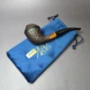 Mina Pipes Sandblasted Rhodesian Estate Briar Pipe, Unsmoked - Image 10