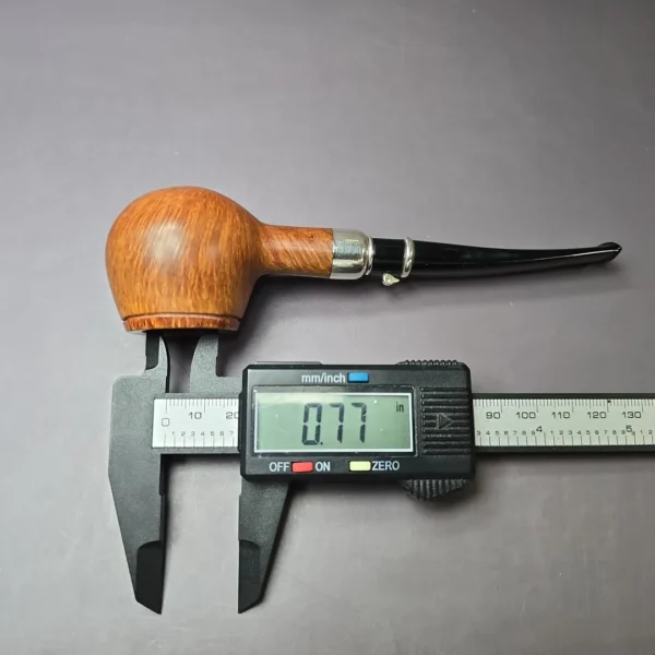 L'Anatra Smooth Bean Pot (2 Eggs) Estate Briar Pipe, Italian Estates - Image 10