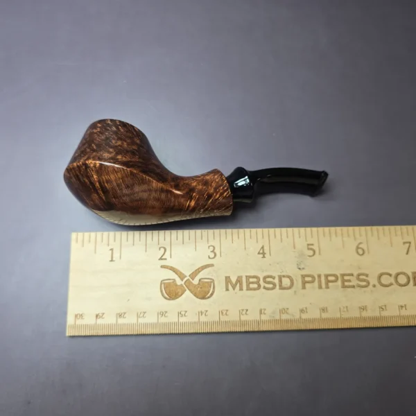Tsuge Kaga 907 Smooth Volcano Estate Briar Pipe, Unsmoked, 9mm - Image 10