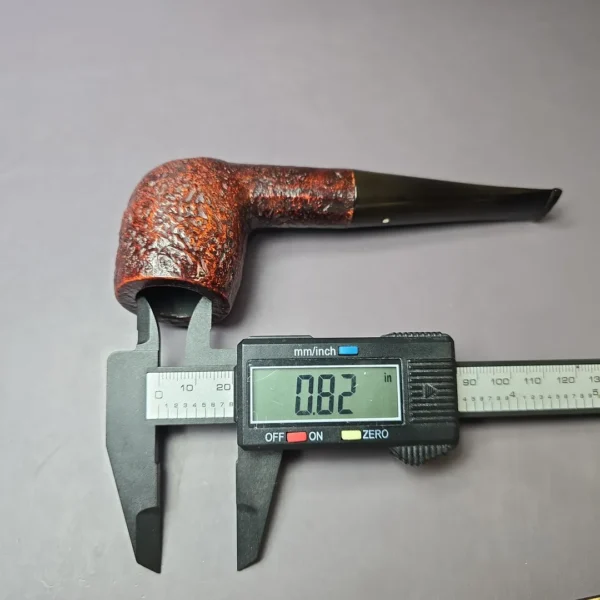Dunhill 1963 Shell Briar Sandblasted Billiard Estate Briar Pipe, English Estates - Image 10