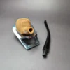 Morgan Bones Sandblasted Churchwarden Briar Pipe, New - Image 10