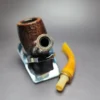 Savinelli for Pipes Ltd Rusticated Bent Billiard Estate Briar Pipe, Italian Estates - Image 10