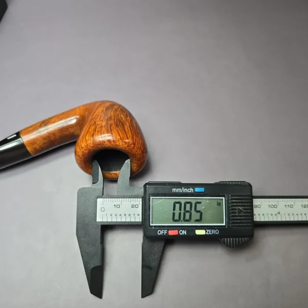 Bari Squash 7338 Smooth Acorn Estate Briar Pipe, Danish Estates - Image 10
