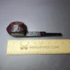 Ashton 1990s Pebble Grain EXL Squat Bulldog Estate Briar Pipe, English Estates - Image 11