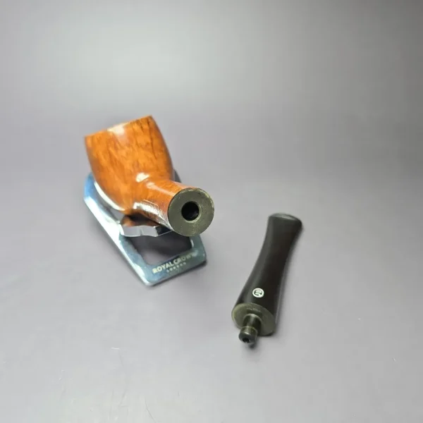 James Upshall P Grade Group 5 Smooth Apple Estate Briar Pipe, Unsmoked - Image 11