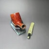 Savinelli Punto Oro 114 KS Smooth Billiard w/ Gold Estate Briar Pipe, Unsmoked, 6mm - Image 11