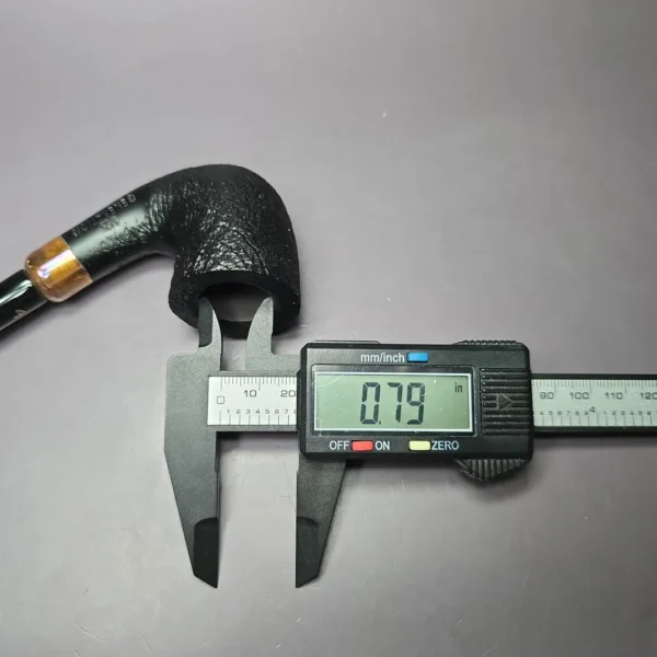 4th Generation Klassisk 405 Sandblasted Bent Dublin Estate Briar Pipe, Unsmoked - Image 11