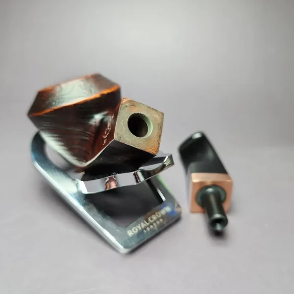Morgan BlackJack 20 Sandblasted Bulldog Briar Pipe, New - Image 11