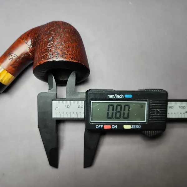 Morgan BlackJack 20 Limited Edition Sandblasted Dublin Briar Pipe, New - Image 11