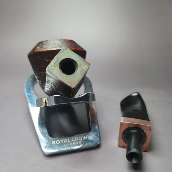 Morgan BlackJack 30 Sandblasted Bulldog Briar Pipe, New - Image 11