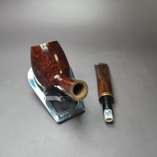 Chacom Montbrilliant 861 Smooth Brandy Estate Briar Pipe, French Estates, 9mm - Image 11