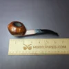 Dunhill 1961 Root Briar ODA 839 Smooth Bent Bulldog Estate Briar Pipe, English Estates - Image 11