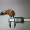 Tsuge Kaga 907 Smooth Volcano Estate Briar Pipe, Unsmoked, 9mm - Image 11