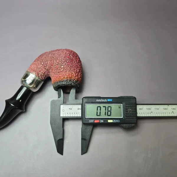 Peterson 312 African Block Meerschaum Estate Pipe, Unsmoked - Image 11